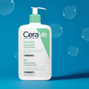 Sữa Rửa Mặt CeraVe Sạch Sâu Cho Da Thường Đến Da Dầu Foaming Cleanser 473ml