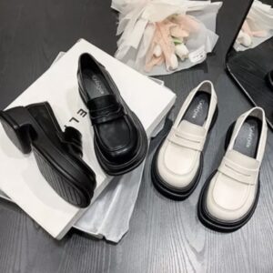 Có Sẵn_Giày bốt đốc nữ🔥 XUKA tiện lợi mã T11🔥 da lỳ siêu đẹp