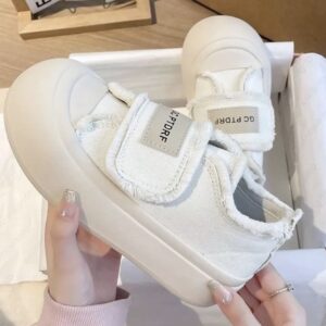 Giày nữ slipon , giày lười slipon chất vải canvans 2023