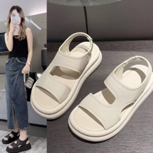 Sandal nữ quai chun chất đẹp FAMi